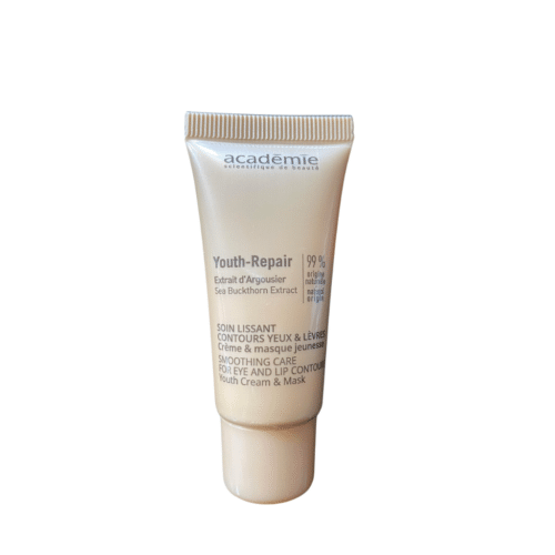 Smoothing care for eye and lip contours - youth cream & mask 15 ml (rejsestørrelse)