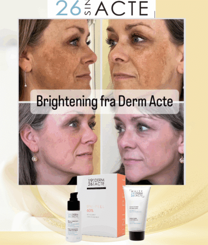 Brightening A4 bordskilt